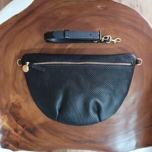 Clare V. Grande Fanny in Black Perf